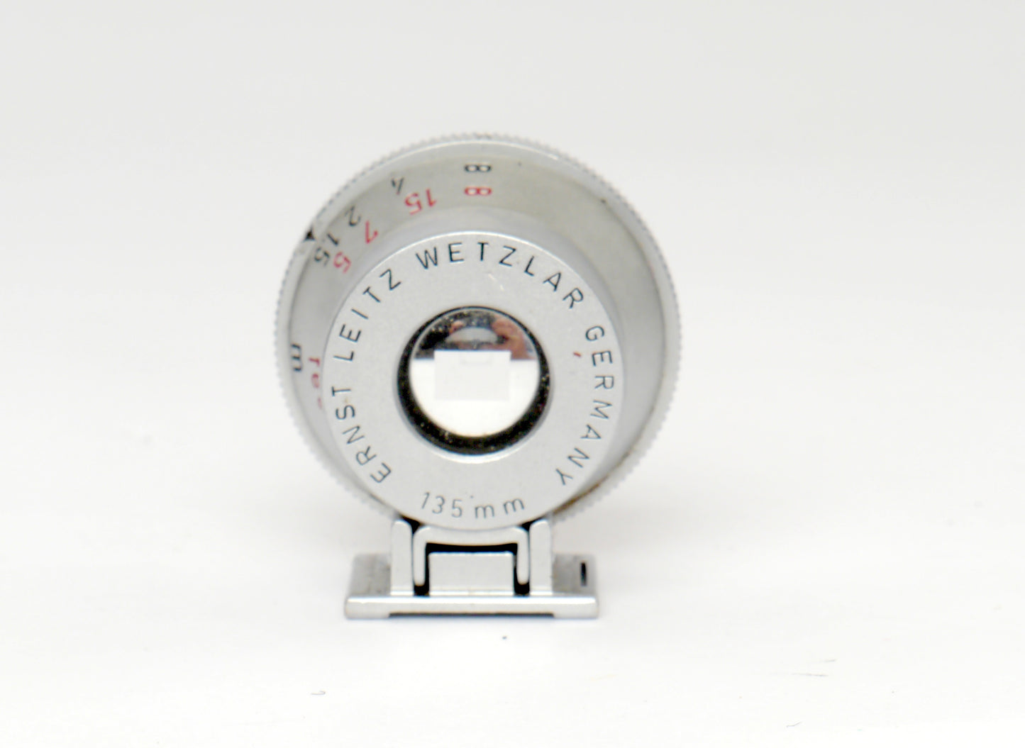 Leica Sucher SHOOC 135mm chrom – guter Zustand