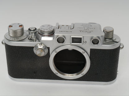 Leica IIIf chrom red Dial Gehäuse Art. LOOHW – sehr guter Zustand