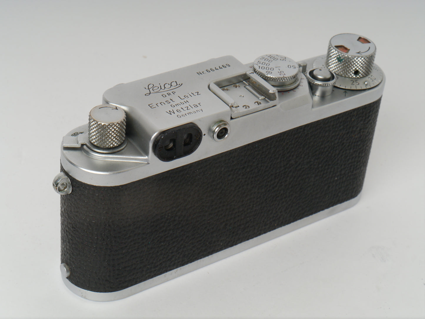 Leica IIIf chrom red Dial Gehäuse Art. LOOHW – sehr guter Zustand