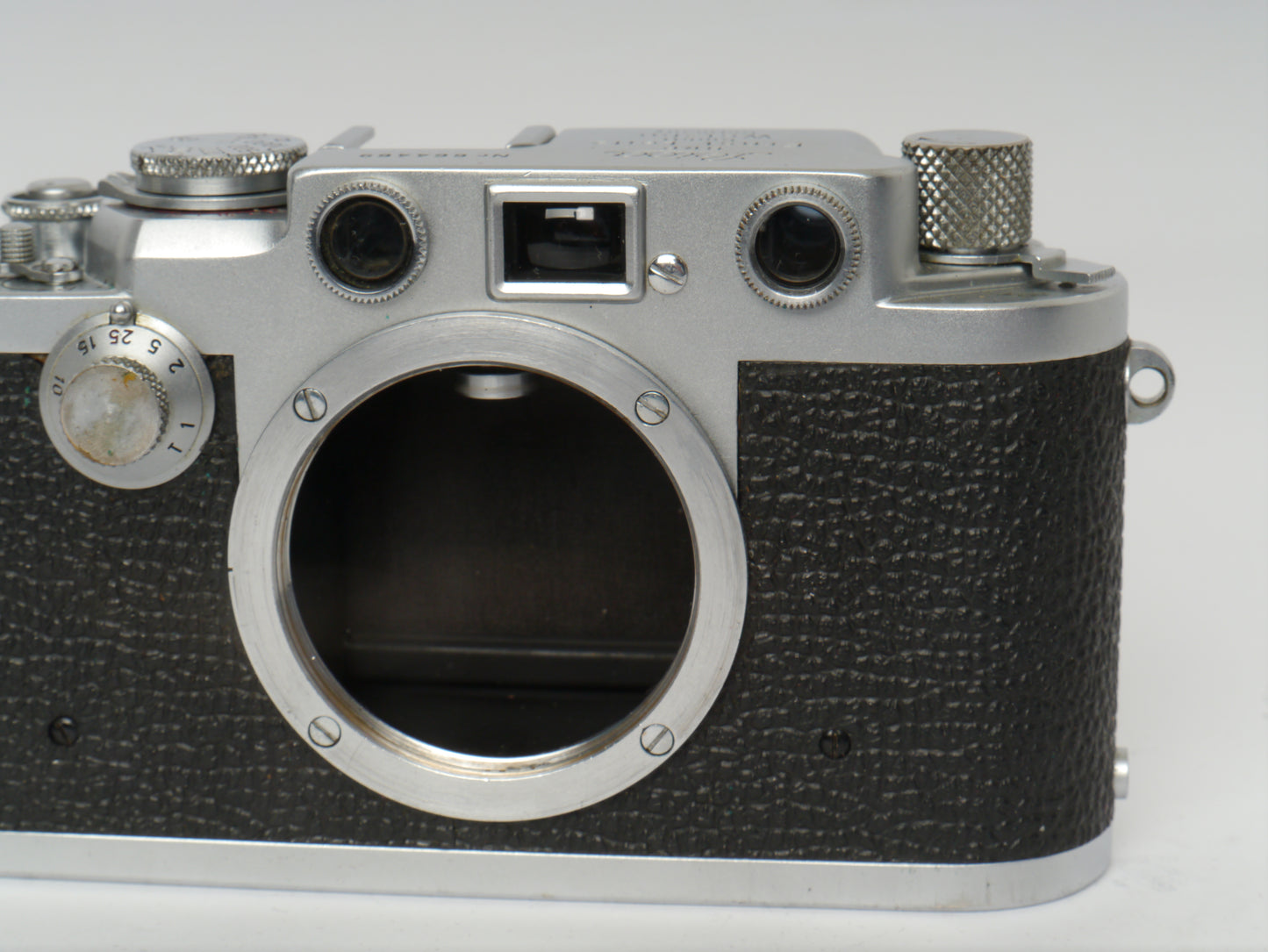 Leica IIIf chrom red Dial Gehäuse Art. LOOHW – sehr guter Zustand