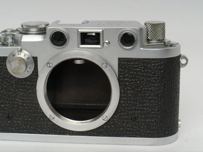 Leica IIIf chrom red Dial Gehäuse Art. LOOHW – sehr guter Zustand