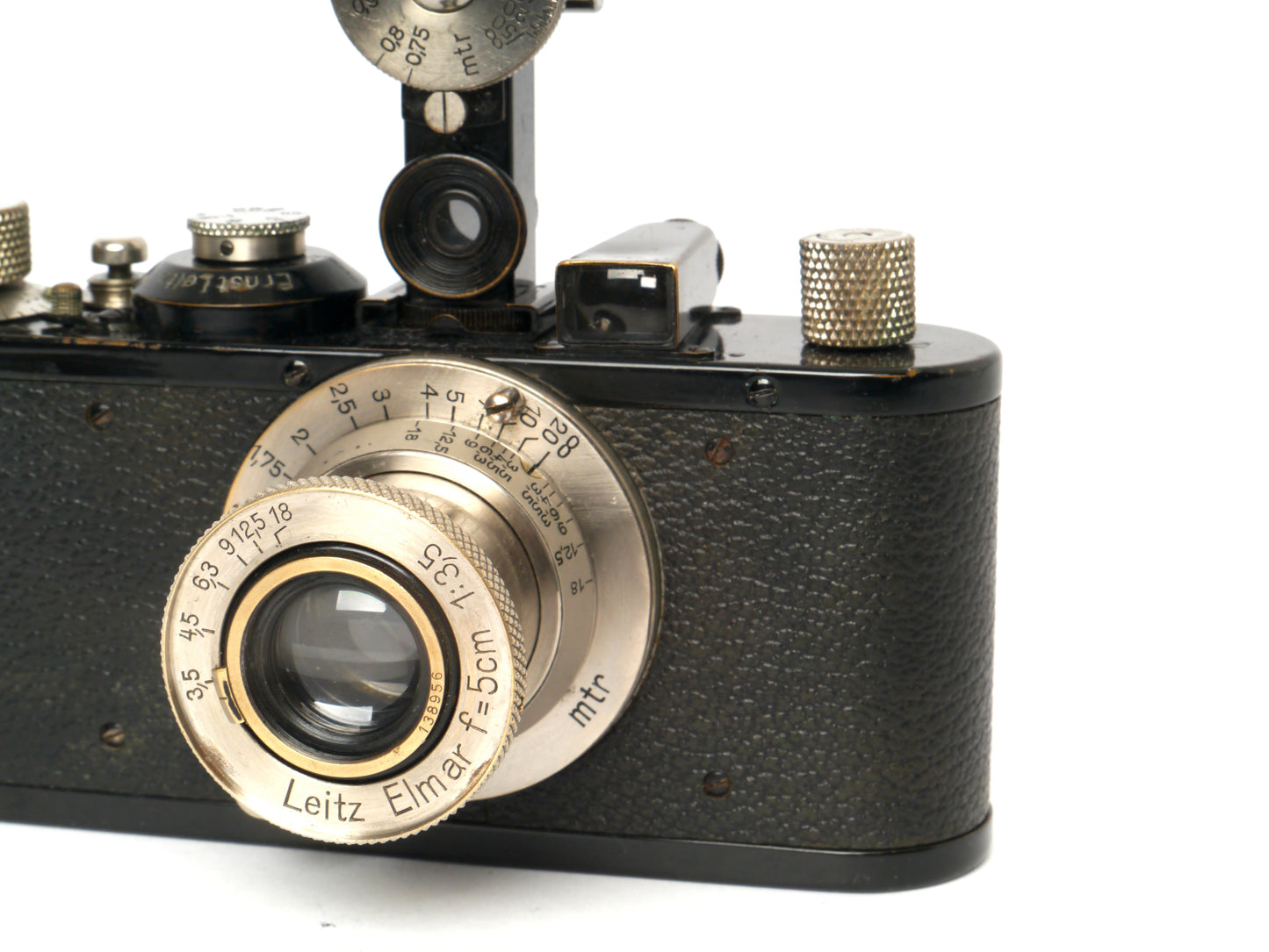 Leica Standard ( ModeI E ) mit Elmar 3,5/ 5 cm nickel – guter Zustand