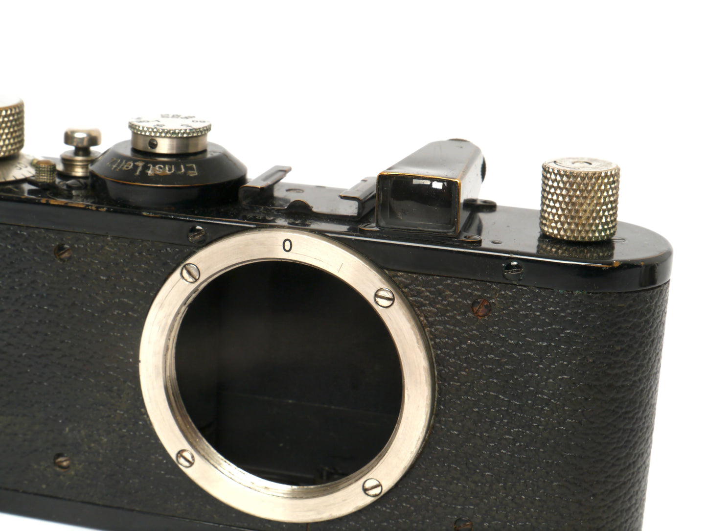Leica Standard ( ModeI E ) mit Elmar 3,5/ 5 cm nickel – guter Zustand