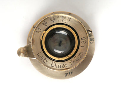 Leica Standard ( ModeI E ) mit Elmar 3,5/ 5 cm nickel – guter Zustand