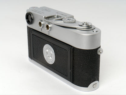 Leica M2 Gehäuse chrom 2. Ausführung “lever rewind” mit Leicameter MC – guter Zustand