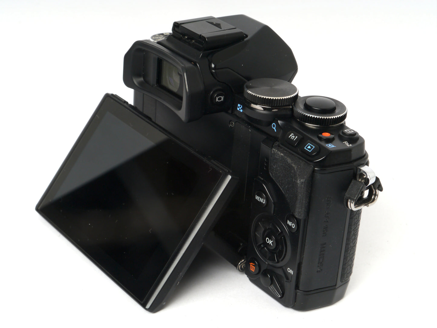 OM System OM-D E-10 Gehäuse schwarz – guter Zustand