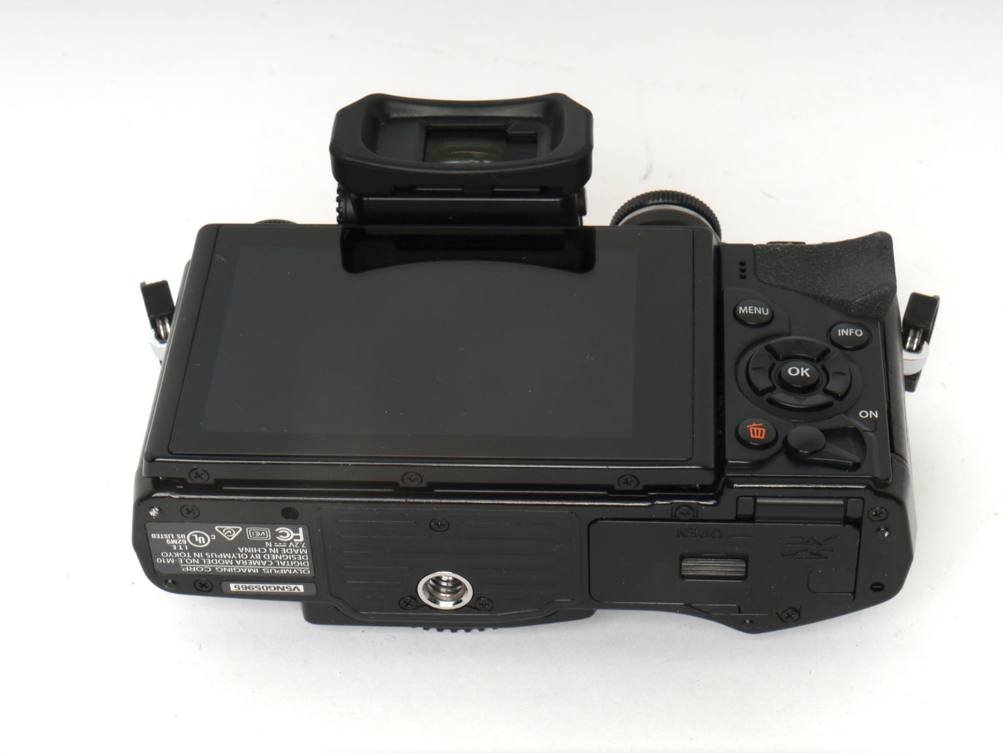 OM System OM-D E-10 Gehäuse schwarz – guter Zustand