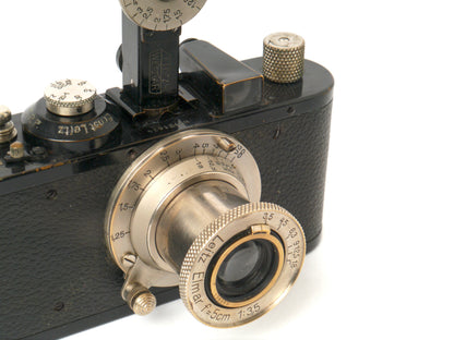 Leica Standard ( ModeI E ) mit Elmar 3,5/ 5 cm nickel – guter Zustand