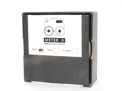 DOOMO Meter D schwarz Belichtungsmesser für Leica M in sehr gutem, voll funktionsfähigem Zustand.