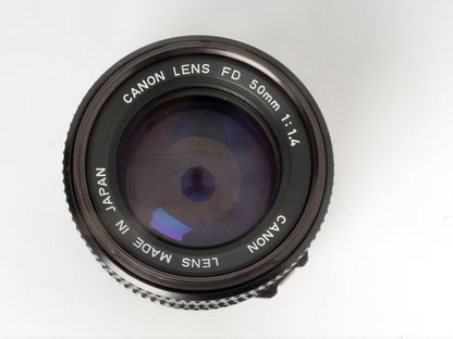 Canon FD 1,4/50 mm – guter Zustand