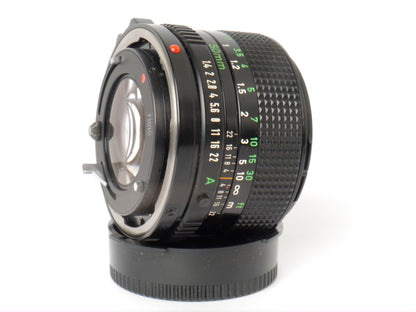 Canon FD 1,4/50 mm – guter Zustand