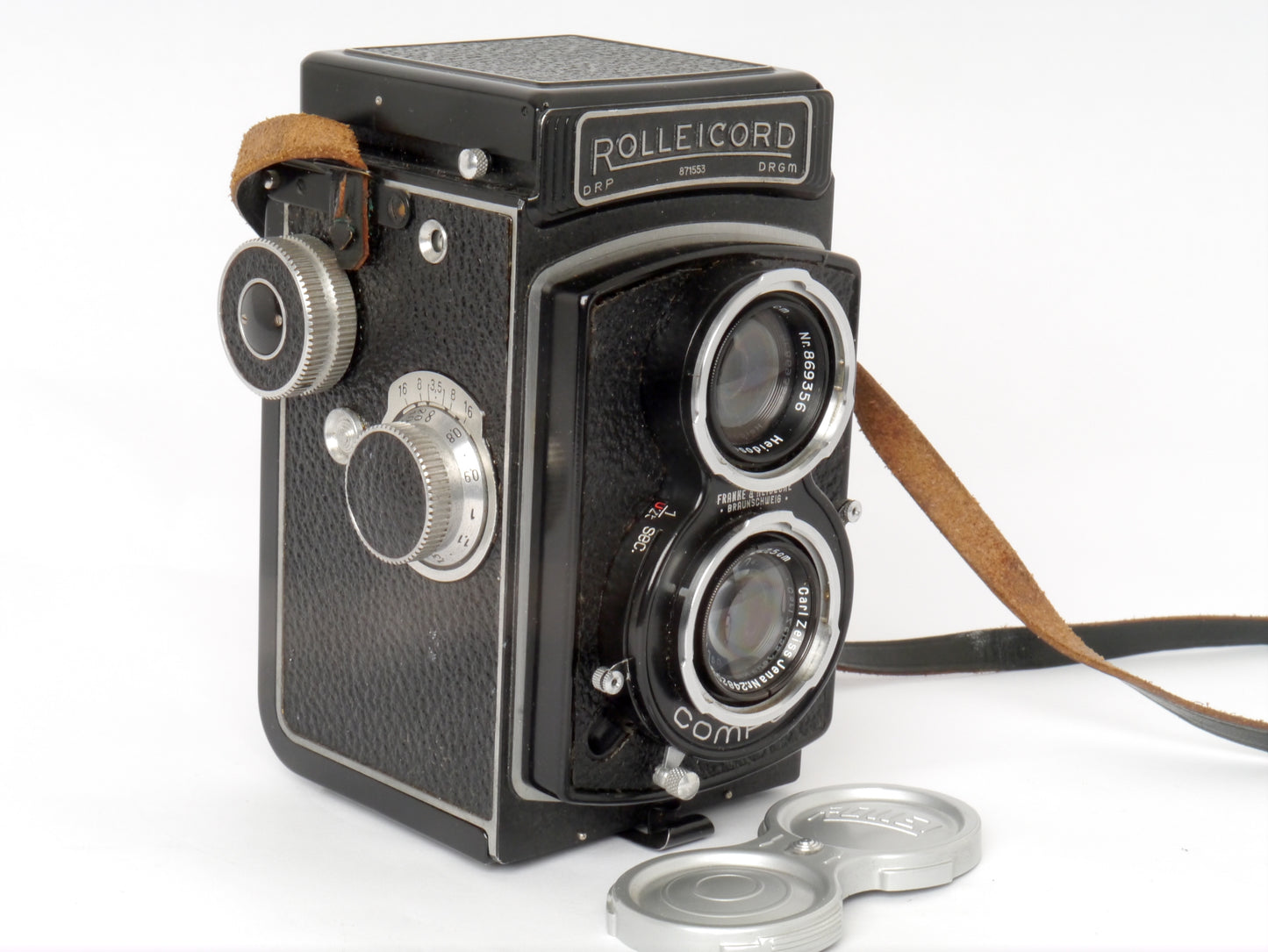 Rollei Rolleicord II Model 4, Set mit Carl Zeiss Triotar 3,5/ 75mm – außergewöhnliches Sammlerset – sehr guter Zustand