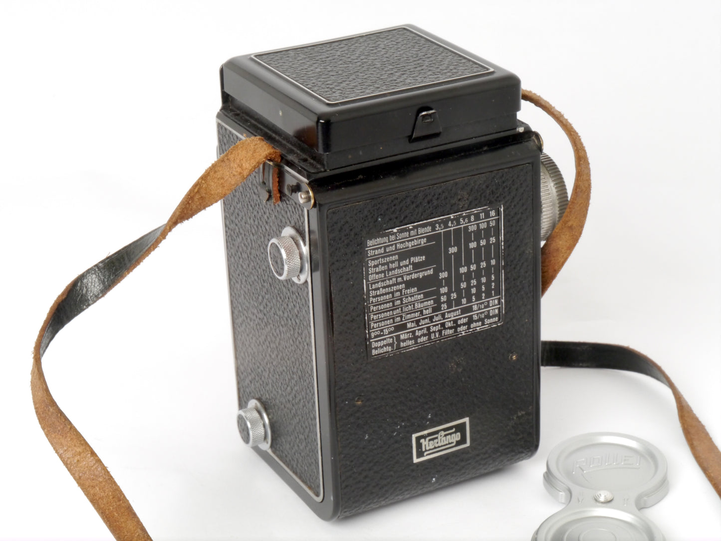 Rollei Rolleicord II Model 4, Set mit Carl Zeiss Triotar 3,5/ 75mm – außergewöhnliches Sammlerset – sehr guter Zustand