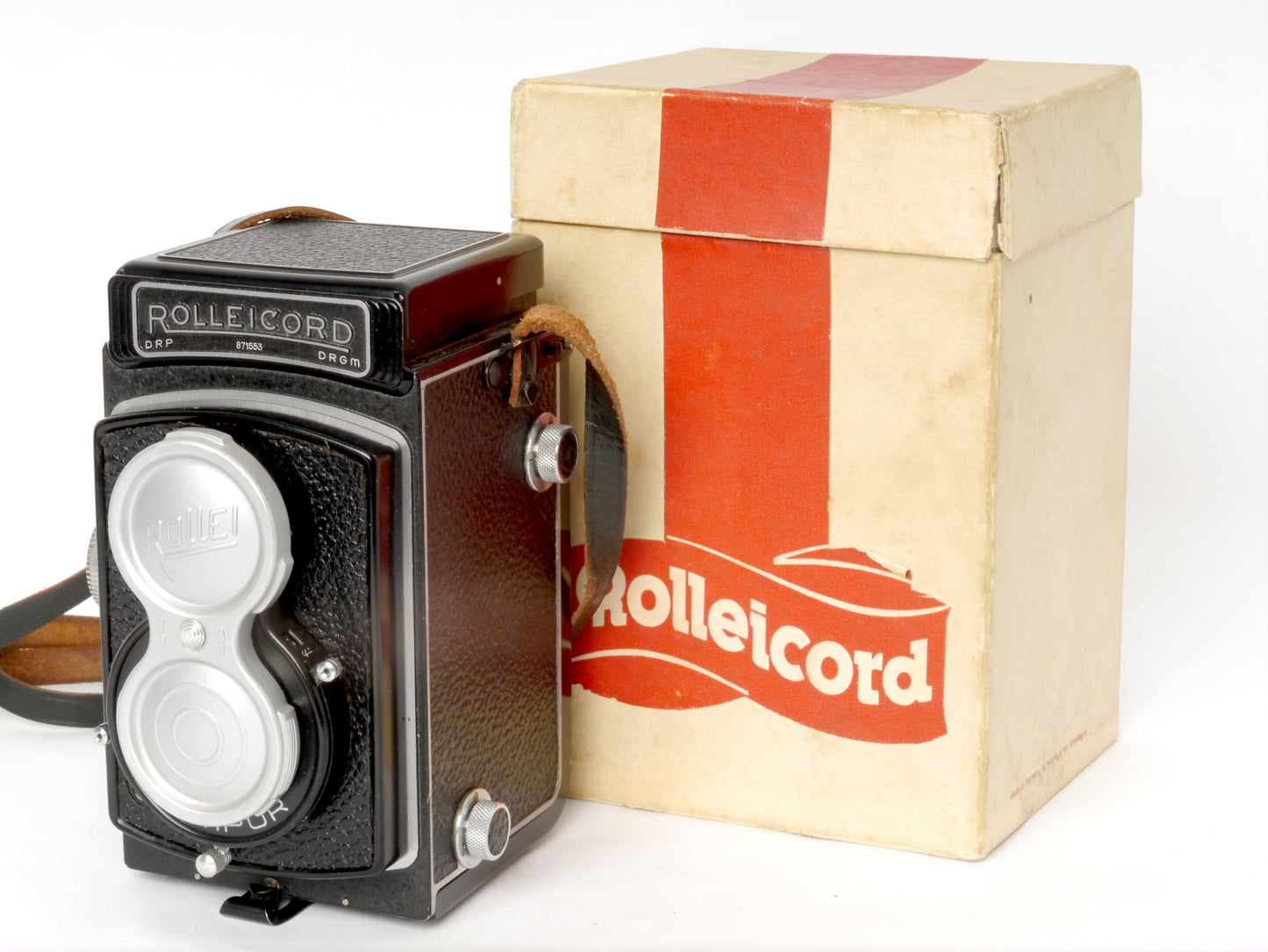 Rollei Rolleicord II Model 4, Set mit Carl Zeiss Triotar 3,5/ 75mm – außergewöhnliches Sammlerset – sehr guter Zustand