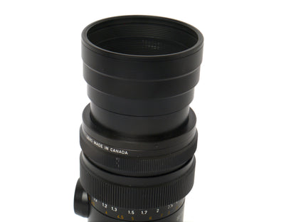 Leica Summicron M 2/90mm schwarz Art. 11123, 2. Version mit * – guter Zustand