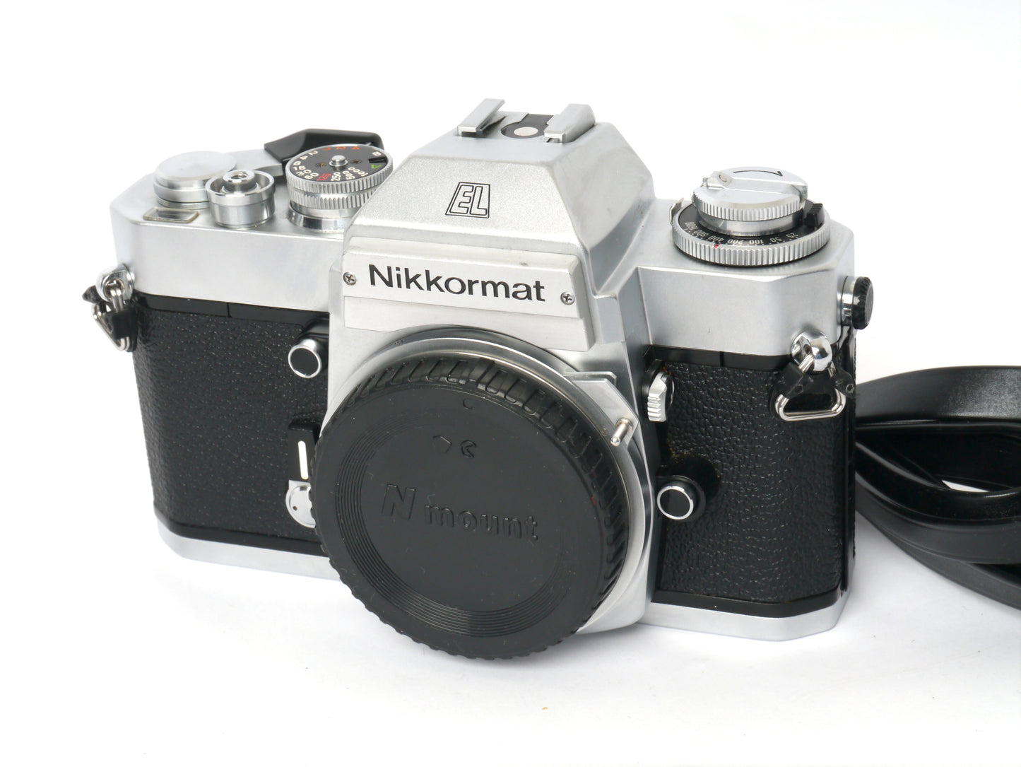 Nikon EL Gehäuse chrom – sehr guter Zustand vom Händler