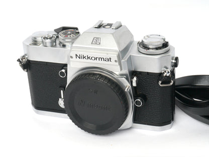 Nikon EL Gehäuse chrom – sehr guter Zustand vom Händler