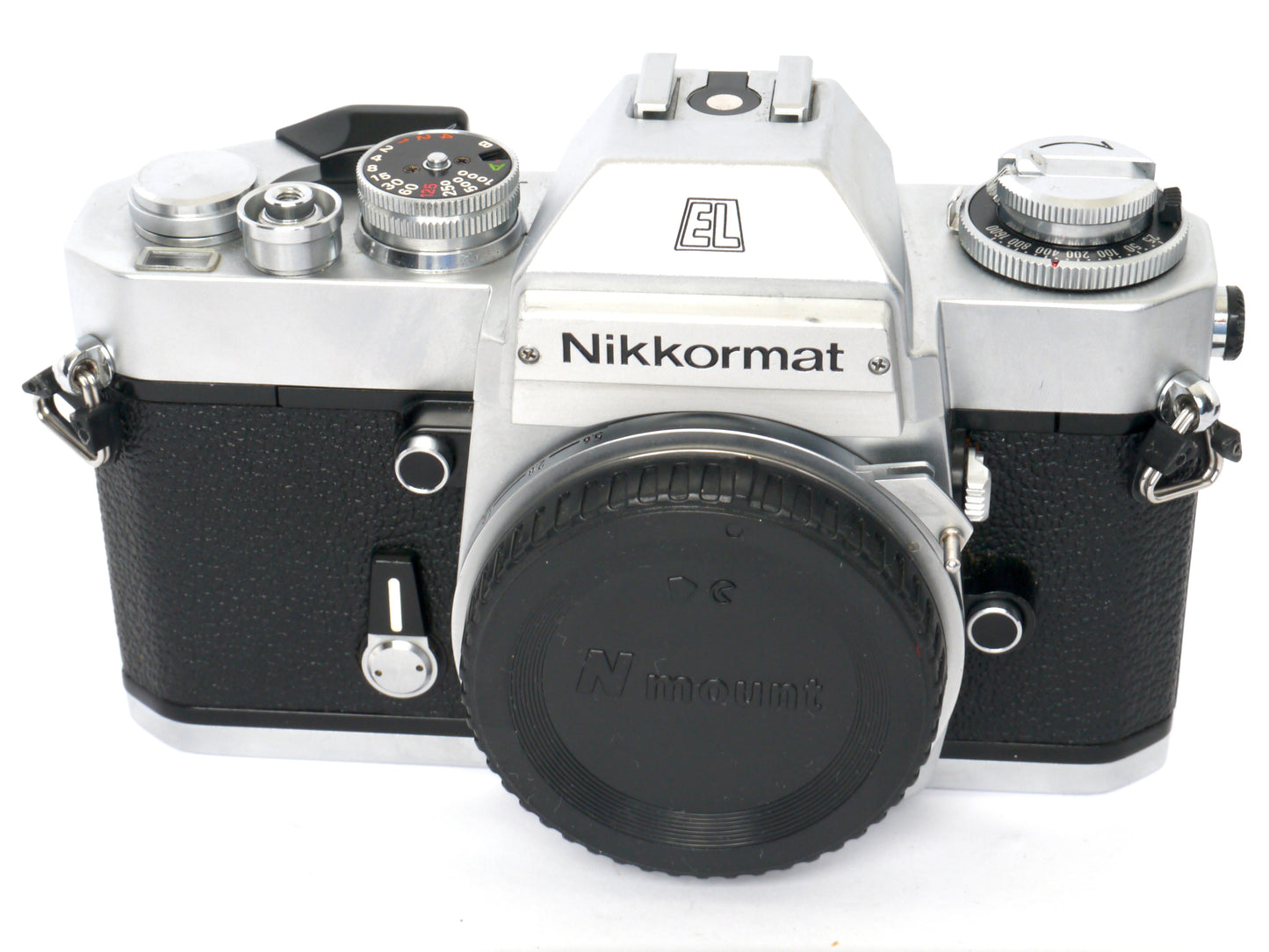 Nikon EL Gehäuse chrom – sehr guter Zustand vom Händler