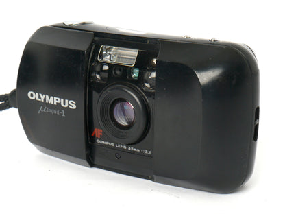 Olympus Mju-1 schwarz – guter Zustand mit Tasche