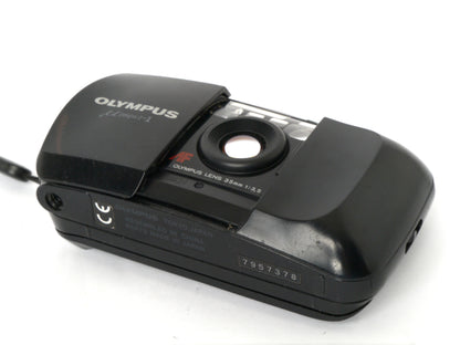 Olympus Mju-1 schwarz – guter Zustand mit Tasche