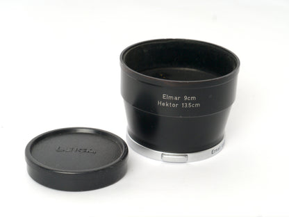 Leica Elmarit M 2,8/90mm chrom Art. 11129 – guter Zustand komplett Service