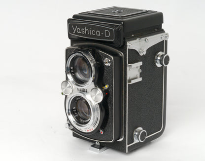 Yashica Modell D, 6×6 Set – sehr guter Zustand