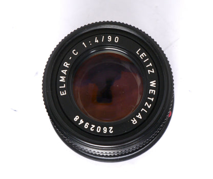 Leica Elmar-C 4/90mm Art.11540 – guter Zustand CLA Service