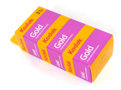 Kodak Gold 200 -135/ 36, Film im 3x Pack