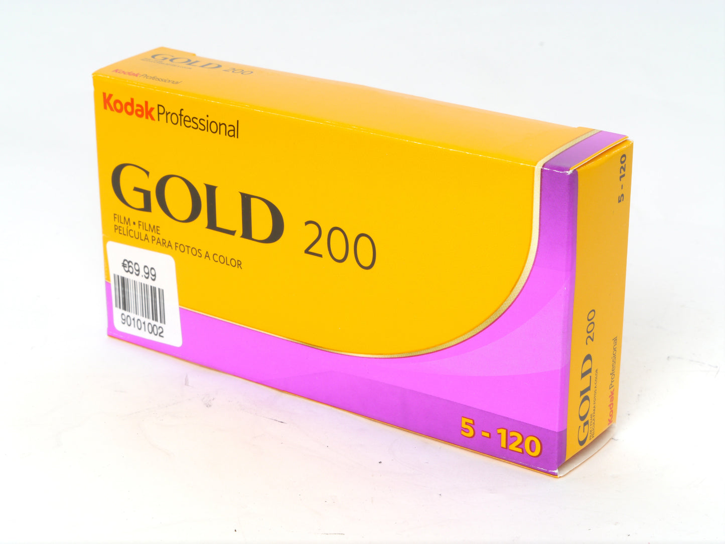 Kodak Gold 200-Format 120 im 5 er Pack