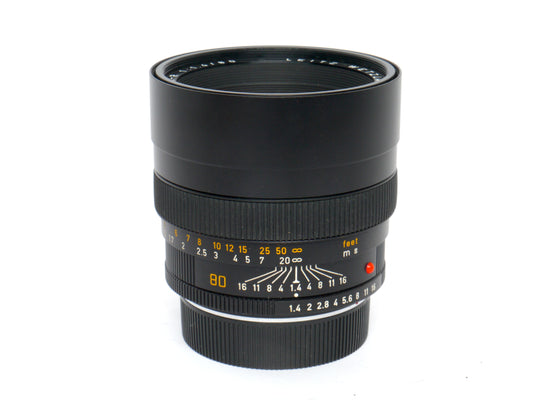 Leica Summilux-R 1,4/80 mm Objektiv Art. 11880 – sehr guter Zustand