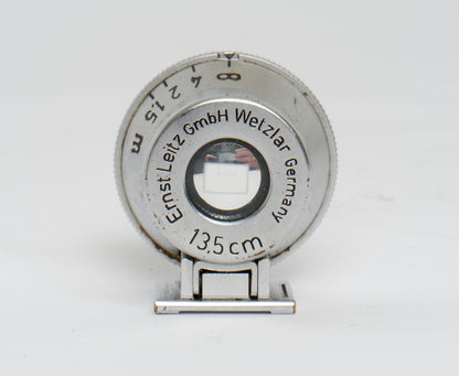 Leica Sucher SHOOC für 135mm chrom, GmbH Gravur – guter Zustand