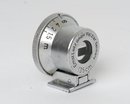 Leica Sucher SHOOC für 135mm chrom, GmbH Gravur – guter Zustand