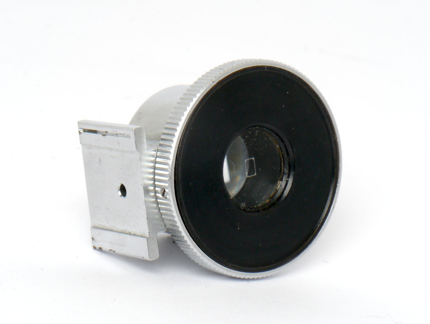 Leica Sucher SHOOC für 135mm chrom, GmbH Gravur – guter Zustand