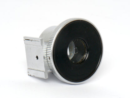 Leica Sucher SHOOC für 135mm chrom, GmbH Gravur – guter Zustand