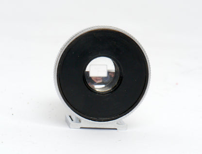 Leica Sucher SHOOC für 135mm chrom, GmbH Gravur – guter Zustand