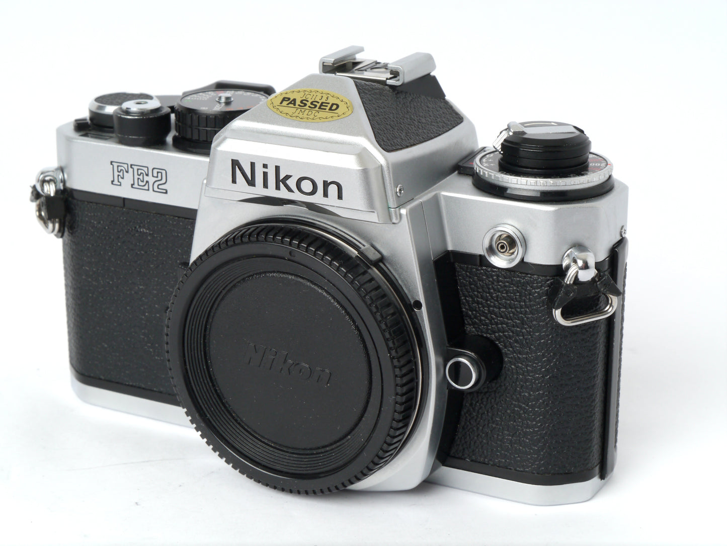 Nikon FE 2 Gehäuse chrom – sehr guter Zustand