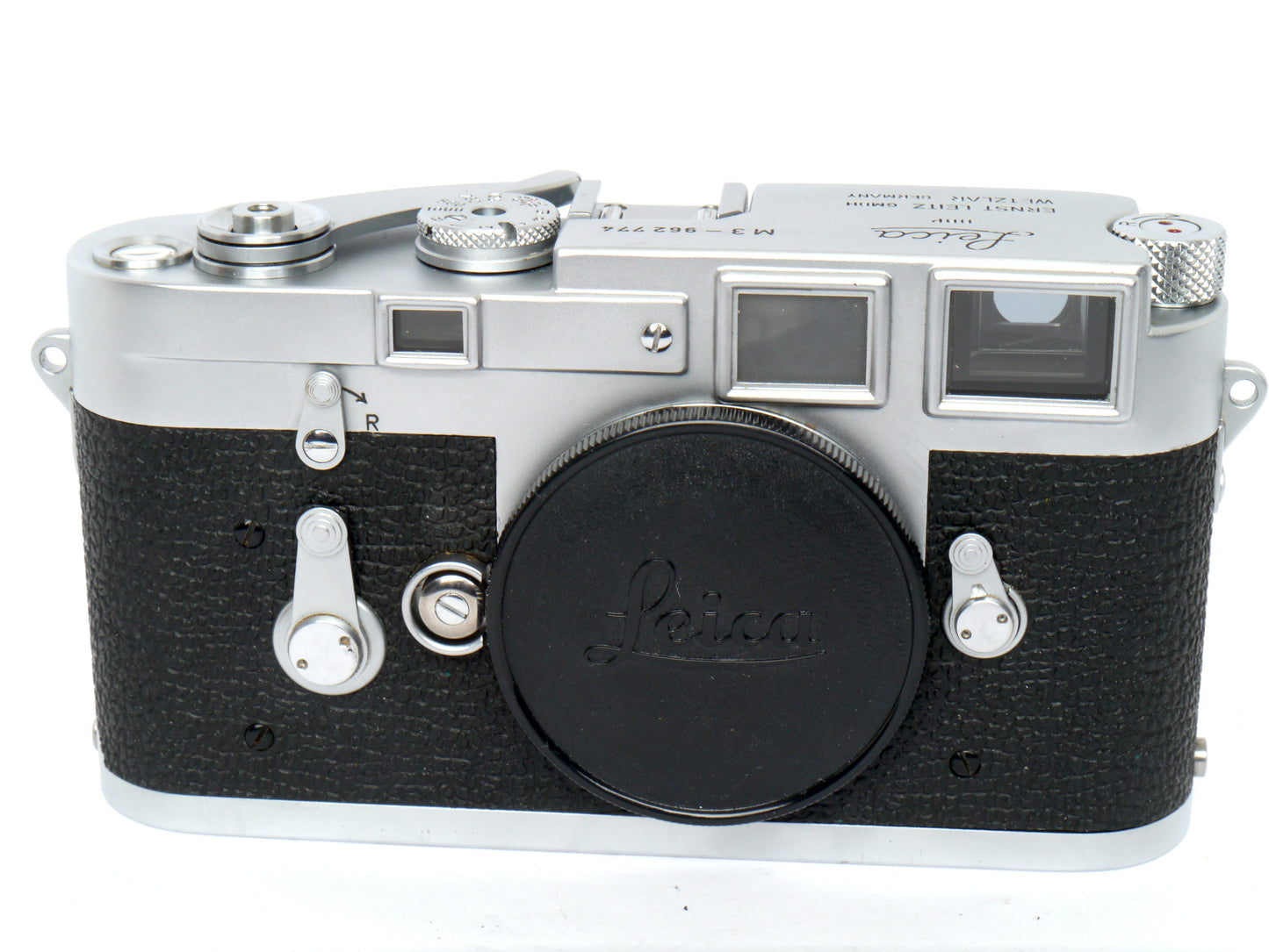 Leica M 3 Gehäuse chrom "Double Stroke" – sehr guter Zustand