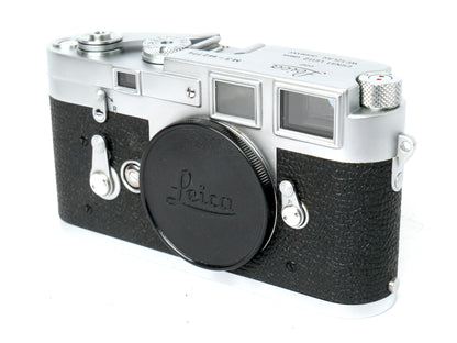Leica M 3 Gehäuse chrom "Double Stroke" – sehr guter Zustand