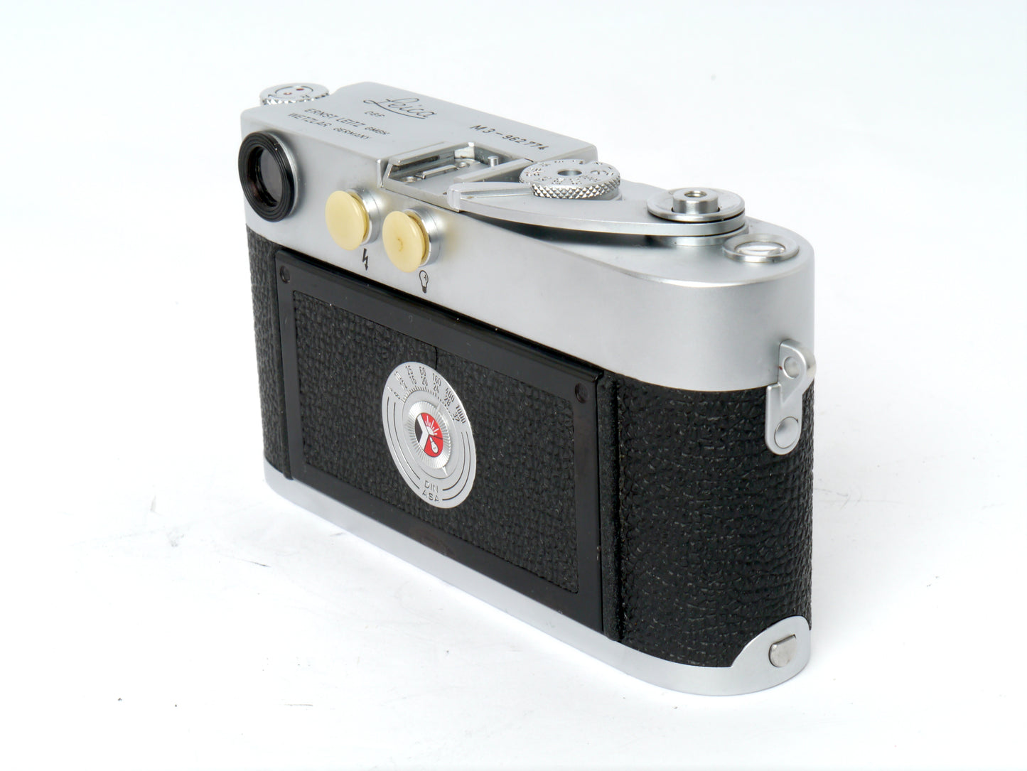 Leica M 3 Gehäuse chrom "Double Stroke" – sehr guter Zustand