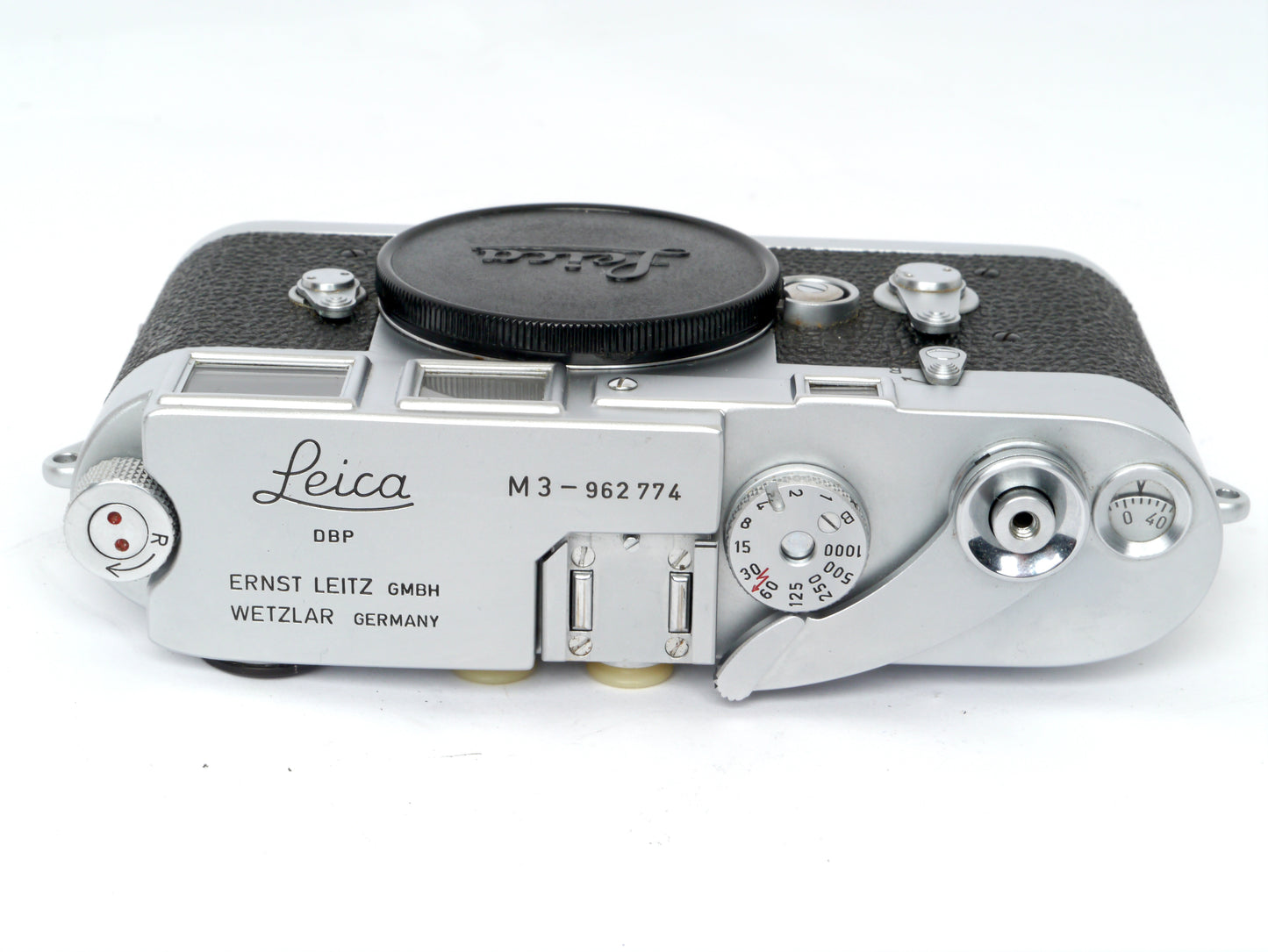 Leica M 3 Gehäuse chrom "Double Stroke" – sehr guter Zustand