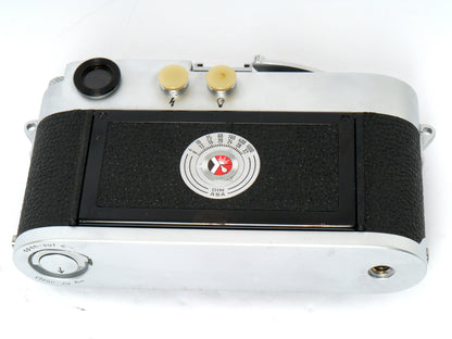 Leica M 3 Gehäuse chrom "Double Stroke" – sehr guter Zustand