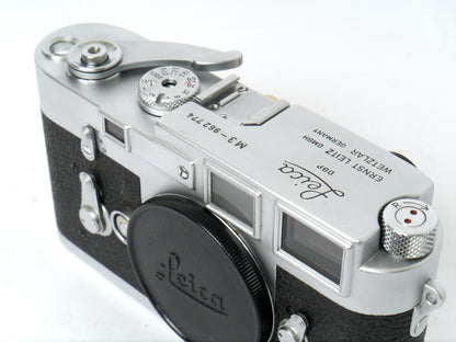 Leica M 3 Gehäuse chrom "Double Stroke" – sehr guter Zustand