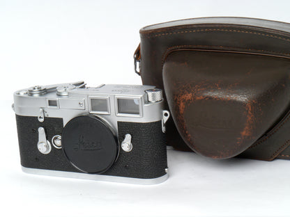 Leica M 3 Gehäuse chrom "Double Stroke" – sehr guter Zustand
