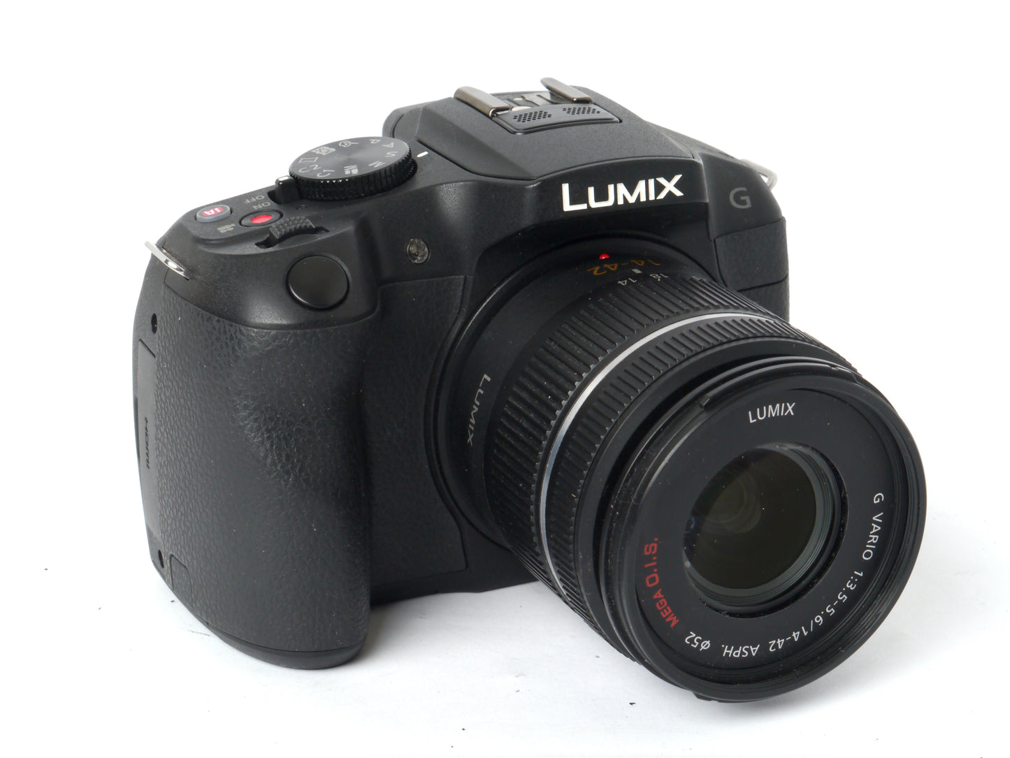 Panasonic Lumix G 6 Gehäuse mit Lumix Vario G 3,5-5,6/ 14-42mm ASPH OIS – sehr guter Zustand