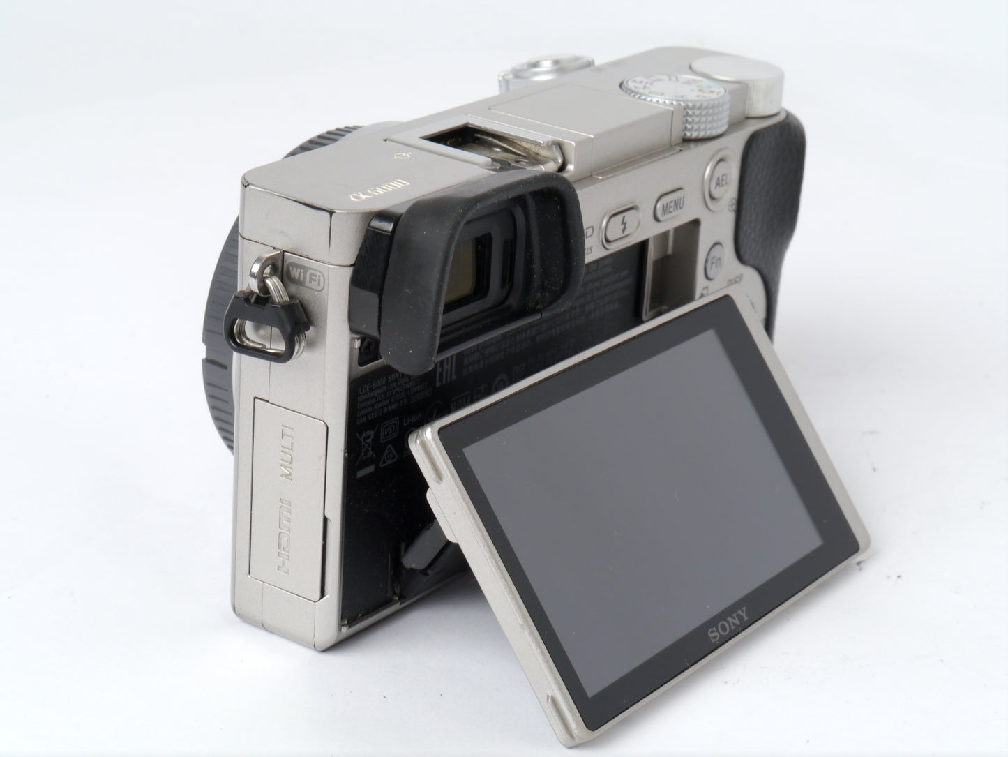 Sony Alpha 6000 silber Gehäuse – sehr guter Zustand