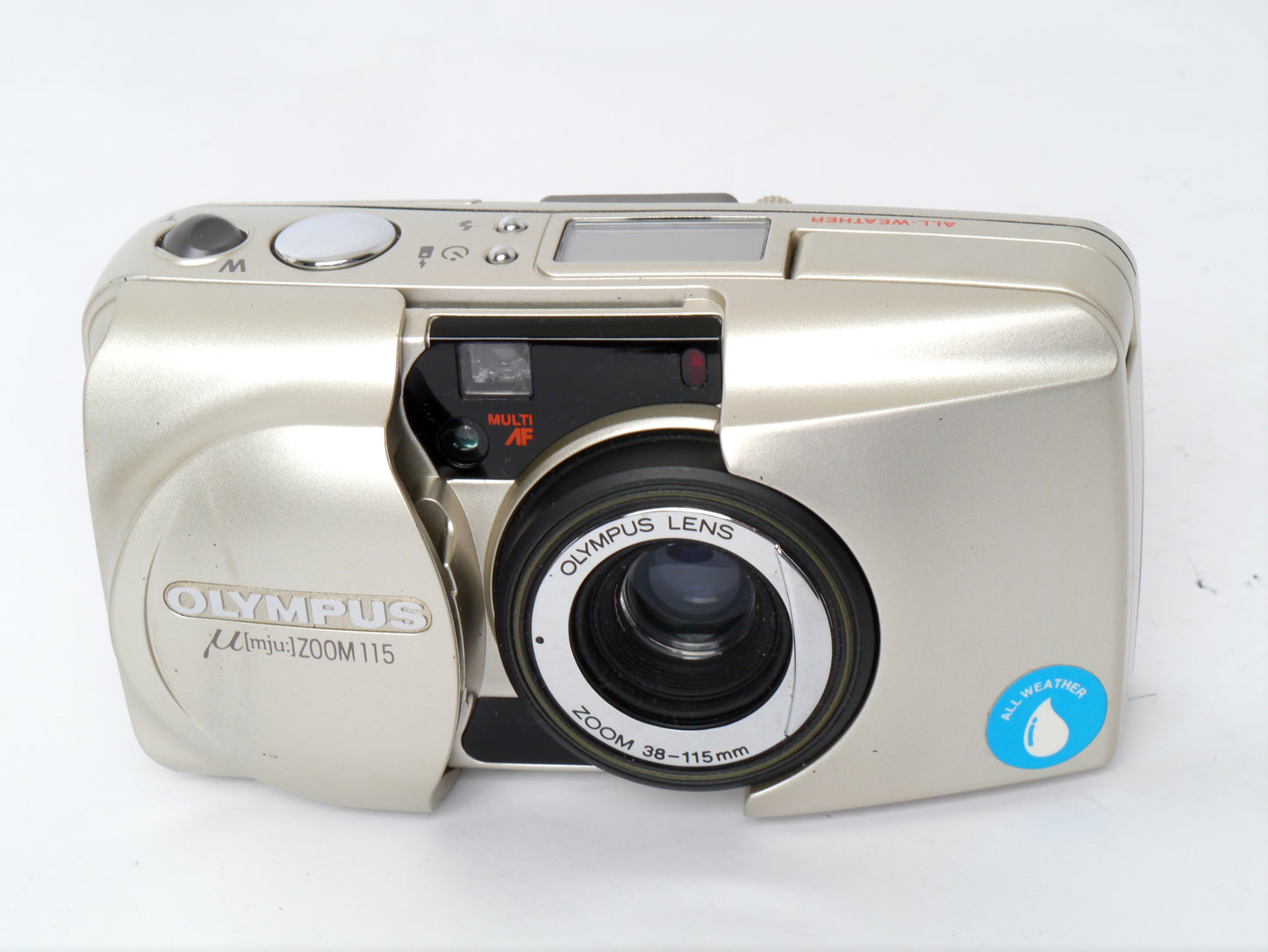 Olympus Mju Zoom 115 silber Kompaktkamera – guter Zustand