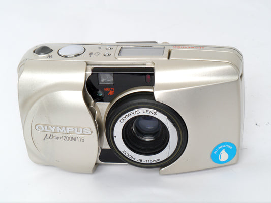 Olympus Mju Zoom 115 silber Kompaktkamera – guter Zustand