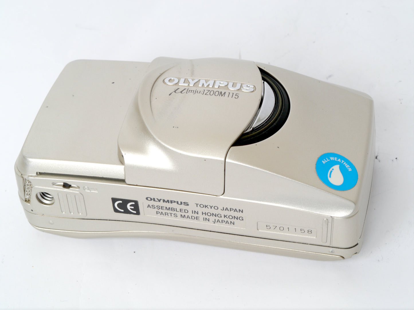 Olympus Mju Zoom 115 silber Kompaktkamera – guter Zustand