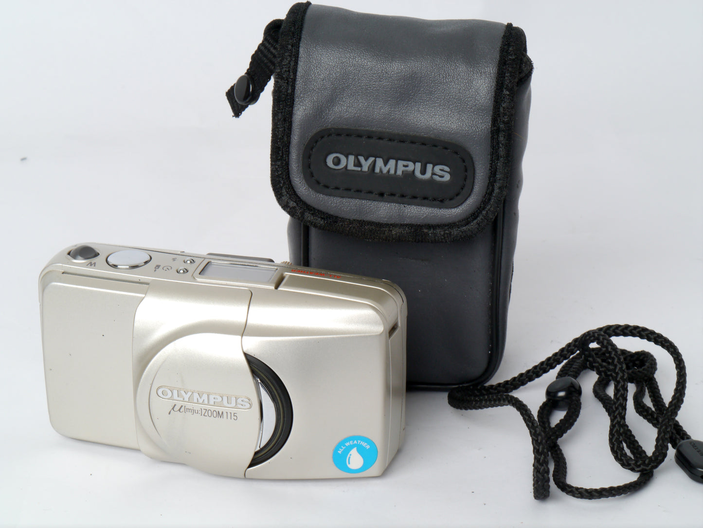 Olympus Mju Zoom 115 silber Kompaktkamera – guter Zustand