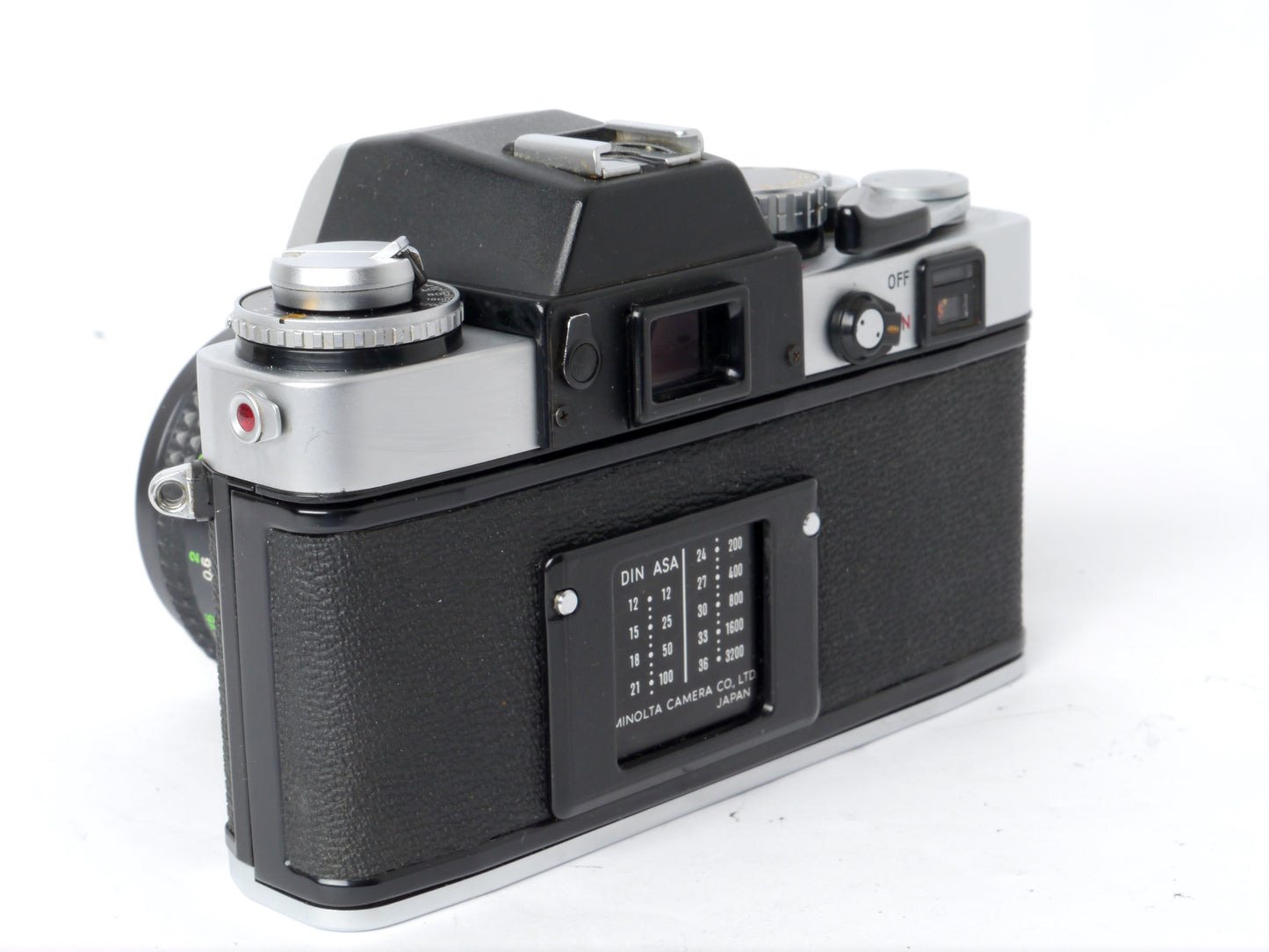 Minolta XE-1 Gehäuse chrom mit MD Rokkor 1,4/ 50mm – guter Zustand